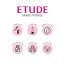 Etude: Lovely Cookie Blusher RD301 Red Grapefruit Pudding   10.5gm