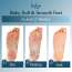 Bake Cosmetics: AHA + BHA Peeling & Exfoliating Foot Mask for Baby Soft Feet, Reduces Dry Skin & Calluses, Hydrates Skin - 1 Pair