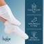 Bake Cosmetics: BAKE AHA + BHA Peeling & Exfoliating Foot Mask for Baby Soft Feet, Reduces Dry Skin & Calluses, Hydrates Skin - 1 Pair