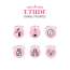 Etude: Lovely Cookie Blusher OR201 Apricot Peach Mousse 10.5gm
