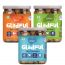 Gladful: Protein mini cookies for kids and families (Almond + Chocolate + Orange) Cookies - 150 gm (Pack of 3)