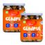 Gladful: Orangey Protein mini cookies for kids and families Cookies - 150 gm (Pack of 2)