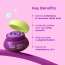 Hula Hoop: Hula Hoop Exfoliating Body Scrub by Foxtale | Smoothes Skin & Fades Tan 200ml