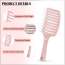 kindlife: Detangling Hair Brush, Curly & Straight Hair Brush for Women & Men