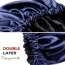 kindlife: Luxury Satin Silk Hair Bonnet Cap