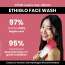 Ethiglo: Deep Cleansing Facial Foam Face Wash for Healthy, Soft and Smooth Skin | Removes Dirt, Impurities and Excess Oil | Suitable for All Skin Types | Pack of 3 - 200gm