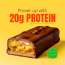 Yogabar: Power Up Protein Bar 20gm  Variety Pack of 5 Bars (3 x Choco Peanut Butter, x Coffee Crush)