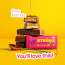 Yogabar: Enrobed Bars - Chocolate Strong 12gm Protein Bars Pack of 6