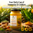Jivika Pure: Lakadong Turmeric Latte Spice Mix Kadha  100gm