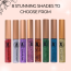 BOBI: Glitter Eyeliner Orange | Diamond Sparkle Finish | Waterproof Long Wear | Quick Dry Smudgeproof | Felt-Tip Precision | Cruelty-Free Paraben-Free