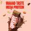 SuperYou: Nutty Chocolate Mega Protein Wafer Bar (Pack of 6) 20gm Protein , 4.8gm Fibre, No Added Sugar | Yeast Fermented Protein|Energy Bars|Crunchy Wafer Bar|100% Vegetarian|No Palm Oil | 360gm