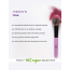 Plum: Soft Blend Blush Brush Ultra-soft Bristles Flawless Application Easy Pick-up 02