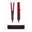 dyson: Airstrait Hair Straightener [Red Velvet & Gold] | Straightens with Air | No Hot Plates, No Heat Damage | Wet-to-Dry Straightener | Combines Drying & Straightening in One Step | Saves Time | Wet & Dry Modes | Suitable for All Hair Types | 2-Year Warranty