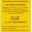 The Snack Company: Ginger Turmeric Cookies  210gm | Healthy Oats and 33% Seeds Cookies - Biscuits
