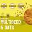 The Snack Company: Multiseed & Oats Cookies  210gm| Classic Flavor