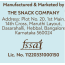 The Snack Company: Roasted Cashews - Salt & Pepper 100gm | Roasted not Fried | No added preservatives, healthy and tasty dry fruit snack