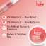 Bake Cosmetics: Vitamin C Rose Lip Care Kit SPF 25 - Lip Oil & Scrub for Pigmented & Dry Lips | Brightening & Exfoliating 40gm