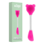kindlife: 2 in 1 Face Cleansing Scrubber With Spatula Brush For Face Masks Detan Packs Skincare