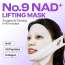 Numbuzin: No.9+ Nad+ Bio Lifting-Sil Full Face Mask 28ml*4ea