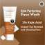 Dermistry: Kojic Acid Face Wash Pigmentation Dark Spots Tan Removal Glowing Skin Lightening Whitening 100ml