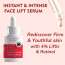 Dermistry: Instant Skin Tightening Anti Aging Retinol Day Night Face Serum for Ageing Wrinkled Skin 30ml