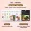 Mirabelle: Glossy skin facial sheet mask Pack of 10 