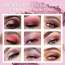 kindlife: Nude Eyeshadow Palette - Shimmer & Matte Finish with Versatile Colors