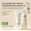 AXIS-Y: Complete No-Stress Physical Sunscreen | SPF 50+ PA++++ | UV Protection | Mineral Sunscreen | Sensitive Skin | 50ml