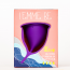 Lemme be: Reusable Menstrual Z Cup - Small, 100% Medical Grade Silicone