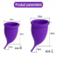 Lemme be: Reusable Menstrual Z Cup - Small, 100% Medical Grade Silicone