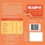 Gladful: Orangey Protein mini cookies for kids and families Cookies - 150 gm (Pack of 3)
