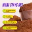 Yogabar: Yeast + Whey Protein Powder | High Protein Blend | Chocolate Flavor | Muscle Support | 500gm
