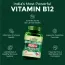 Vlado's Himalayan Organics: Vitamin B12 Tablets 1500 mcg as Methylcobalamin Vitamin B12 Supplements for Men & Women -120 Veg tablets (4 Months Supply Pack)