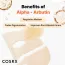 COSRX: The Alpha-Arbutin Discoloration Care Hydrogel Mask | Dark Spot Care | Brightening Face Mask | Hyperpigmentation Care | Korean Skincare | 34gm x 3EA