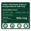 Vlado's Himalayan Organics: Vitamin B12 Tablets 1500 mcg as Methylcobalamin Vitamin B12 Supplements for Men & Women -120 Veg tablets (4 Months Supply Pack)