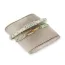 Tann Trim: Green & Beige Thread Band | Handmade & Designer Rakhi Band