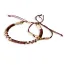 Tann Trim: Rust & Beige Thread Band | Handmade & Designer Rakhi Band