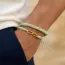 Tann Trim: Green & Beige Thread Band | Handmade & Designer Rakhi Band