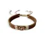 Tann Trim: Tan Paw Vegan Leather Band | Handmade & Designer Rakhi Band