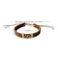 Tann Trim: Tan Paw Vegan Leather Band | Handmade & Designer Rakhi Band