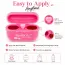 kindlife: 2 in 1 Korean Lip Mud Matte Lipstick | Earbud Shaped Dual Shade Lip Mud with Built-in Heart Spatula Applicator | Velvet Soft Matte Lip & Cheek Tint | Lightweight Non-Drying Travel Lip Color | 50gm