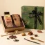 Kokomae: Raksha Bandhan Signature Chocolate Gift Hamper | 4 Bean-to-Bar Chocolate Bars, 3 Chocolate Coated Nuts, Complimentary Rakhi & Greeting Card
