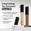 LUNA: Long Lasting Tip Concealer 20N | Full Coverage Concealer | Dark Circle & Blemish Cover | Waterproof | Long-Wear | Smooth Finish | 7.5g