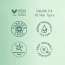 Oteria: Radiant Kiwi Mist | With Fresh Kiwi Fruit Cells | Combats Blue Light Pollution | 30ml