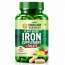 Vlado's Himalayan Organics: Plant Based Iron Supplement with Folate | Blood Builder | Whole Food | 90 Veg Capsules
