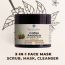 Teal and Terra: 3-In-1 Face Mask Coffee Arabica - 100gm