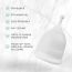 Pee Safe: Reusable Menstrual Cup with Medical Grade Silcone for Women - Large