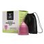 Pee Safe: Reusable Menstrual Cup with Medical Grade Silcone for Women - Small