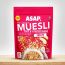 WIMWI Foods: Wholegrain Badam Milk Muesli and Fruitz Muesli - 240 g (Pack of 2)