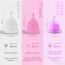 Pee Safe: Reusable Menstrual Cup with Medical Grade Silcone for Women - Extra Small